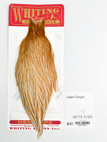 Light Ginger - Whiting Line Hen Cape