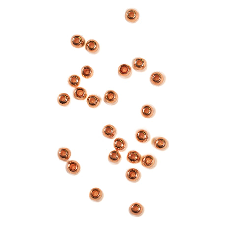 Dette Countersunk Brass Beads - 100 pack