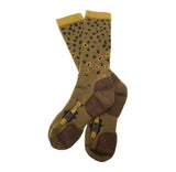 Rep Your Water - Trout Socks | Brown Trout