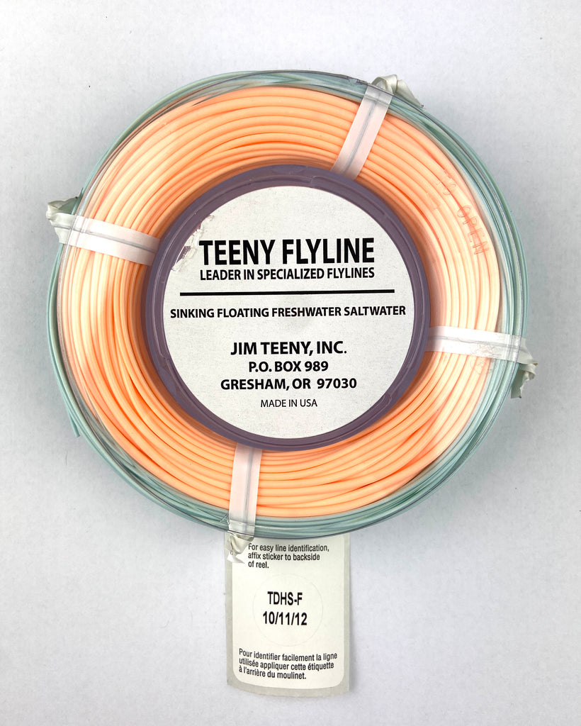 33% off - Jim Teeny Fly Line - DH Salmon Spey Line – Dette Flies