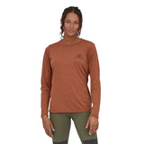 Patagonia 45205 Women's Long-Sleeved Capilene® Cool Daily Graphic Shirt