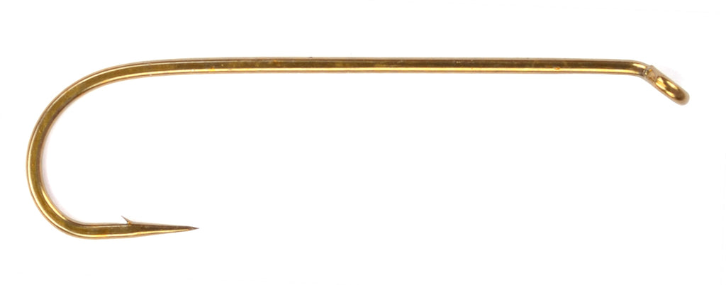 Mustad R74NP Streamer Hook, 9671, 2X-Heavy, 3X-Long, Forged, Down Eye -  Bronze - 50 Per Pack