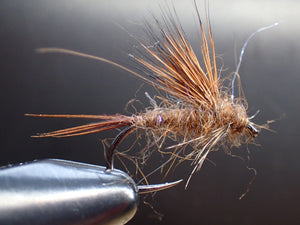 March Brown Floating Nymph by Nicole March