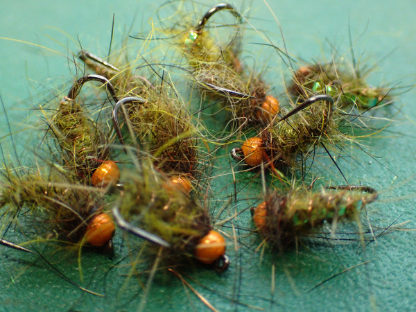 Orange Caddis by Nicole March