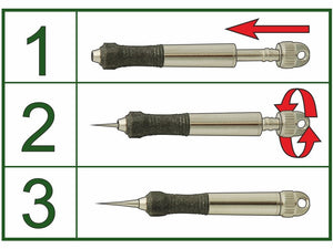 Stonfo Retractable Double Tapered Needle