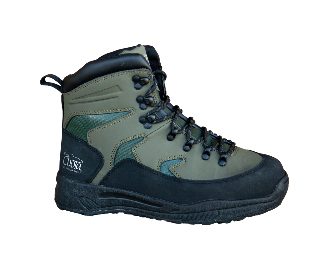 Chota Rough Ridge Rubber Soled Wading Boot Dette Flies