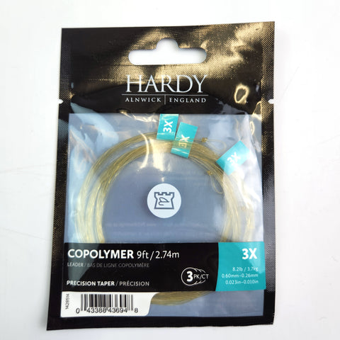 Hardy Leaders Precision Taper - 9ft 3X