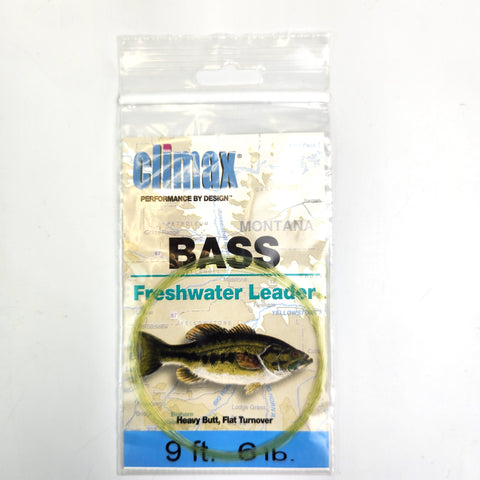 Climax Bass Leader - 9ft 6lb