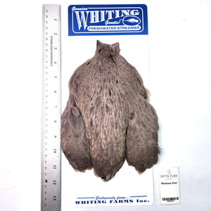 Medium Dun - Whiting Freshwater Streamer Hen Cape (#1)