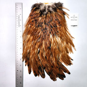 Medium Ginger - Whiting 4B Rooster Saddle (#1)