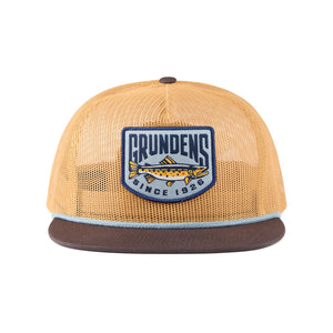 Grundens Trout Patch Mesh Trucker