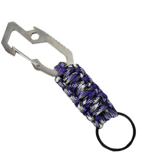 Multifunction Carabiner with Paracord by AceCamp
