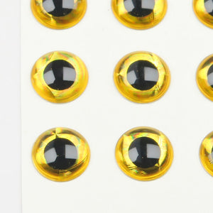 3D Holographic Adhesive Eyes