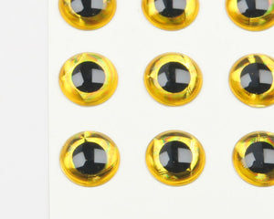 3D Holographic Adhesive Eyes