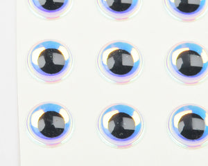 3D Holographic Adhesive Eyes