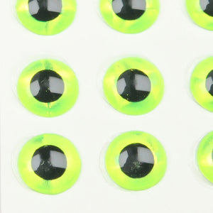 3D Holographic Adhesive Eyes
