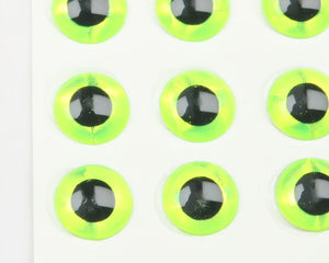 3D Holographic Adhesive Eyes