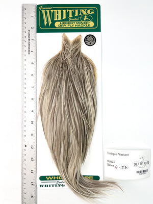 Unique Variant - Whiting Hebert Rooster Cape | Silver Grade (#2)