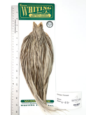 Unique Variant - Whiting Hebert Rooster Cape | Silver Grade (#3)