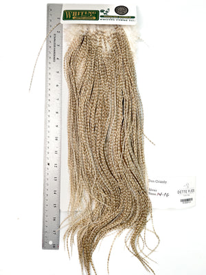 Dun Grizzly - Whiting Hebert Rooster Saddle | Silver Grade (#2)