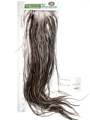 Dark Gray Dun - Whiting Hebert Rooster Saddle | Silver Grade (#3)