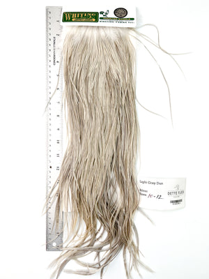 Light Gray Dun - Whiting Hebert Rooster Saddle | Silver Grade (#2)