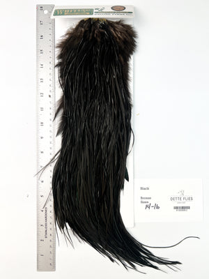 Black - Whiting Hebert Rooster Saddle | Bronze Grade