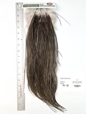 Dark Gray Dun - Whiting Hebert Rooster Saddle | Bronze Grade