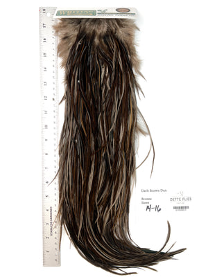 Dark Brown Dun - Whiting Hebert Rooster Saddle | Bronze Grade