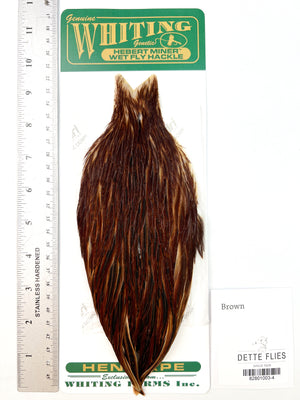 Brown - Whiting Hebert Hen Cape