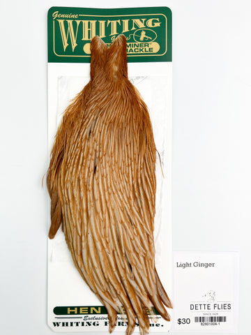 Light Ginger - Whiting Hebert Hen Cape