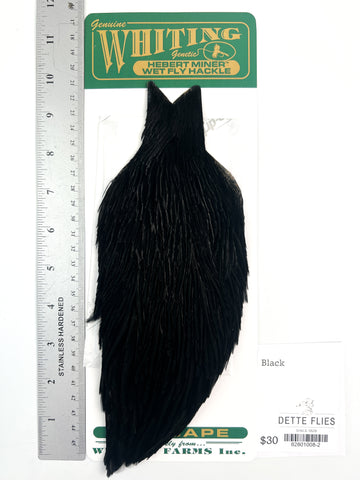 Black - Whiting Hebert Hen Cape