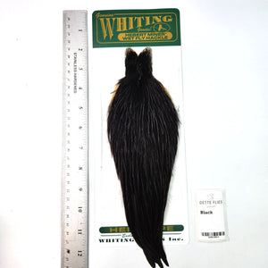 Black - Whiting Hebert Hen Cape (#4)