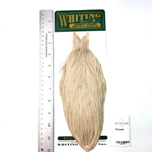Cream - Whiting Hebert Hen Cape (#3)