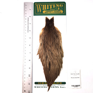 Brown Gray Dun - Whiting Hebert Hen Cape (#5)