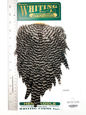 Grizzly - Whiting Hebert Hen Saddle