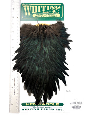 Black - Whiting Hebert Hen Saddle