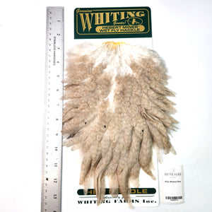 Pale Watery Dun - Whiting Hebert Hen Saddle (#4)