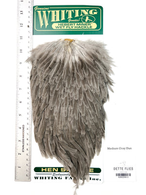 Medium Gray Dun - Whiting Hebert Hen Saddle