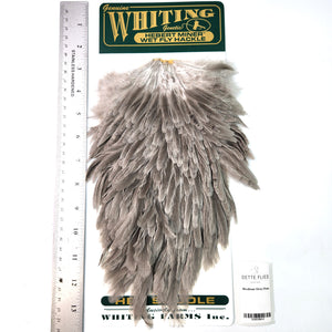 Medium Gray Dun - Whiting Hebert Hen Saddle (#5)