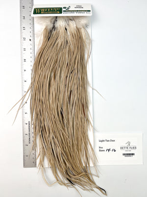 Light Tan Dun - Whiting Hebert Rooster Saddle | Pro Grade