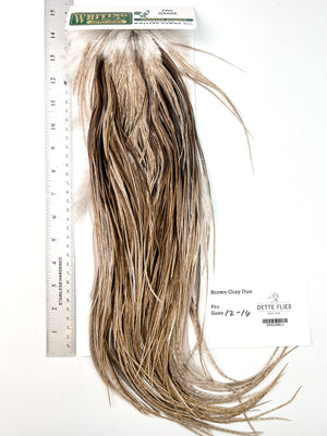 Brown Gray Dun - Whiting Hebert Rooster Saddle | Pro Grade