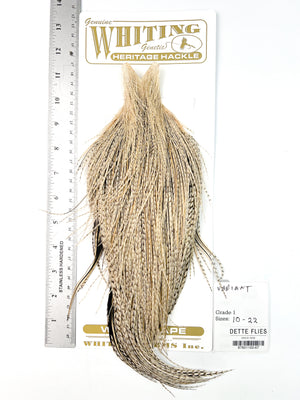 Variant - Whiting Heritage Hackle Rooster Cape - Grade 1 (#67)
