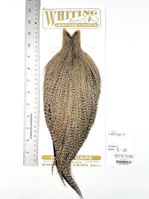 Variant - Whiting Heritage Hackle Rooster Cape - Grade 2 (#90)