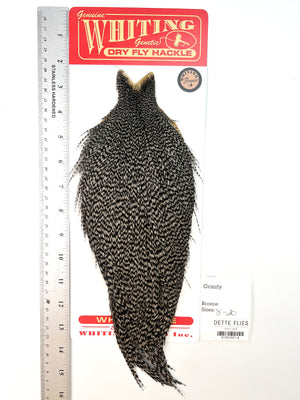 Grizzly - Whiting Line Rooster Cape - Bronze Grade (#4)