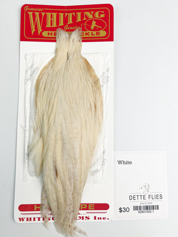 White - Whiting Line Hen Cape