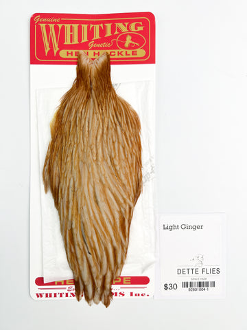 Light Ginger - Whiting Line Hen Cape