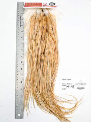 Light Ginger - Whiting Line Rooster Saddle - Silver Grade