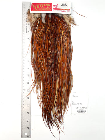 Brown - Whiting Line Rooster Saddle - Pro Grade (#10)