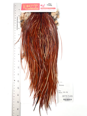 Brown - Whiting Line Rooster Saddle - Pro Grade (#11)